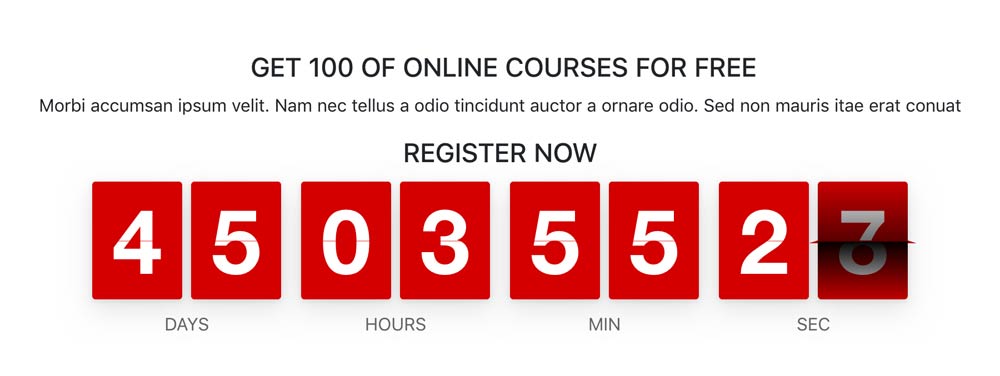 Countdown Sitetools Module 