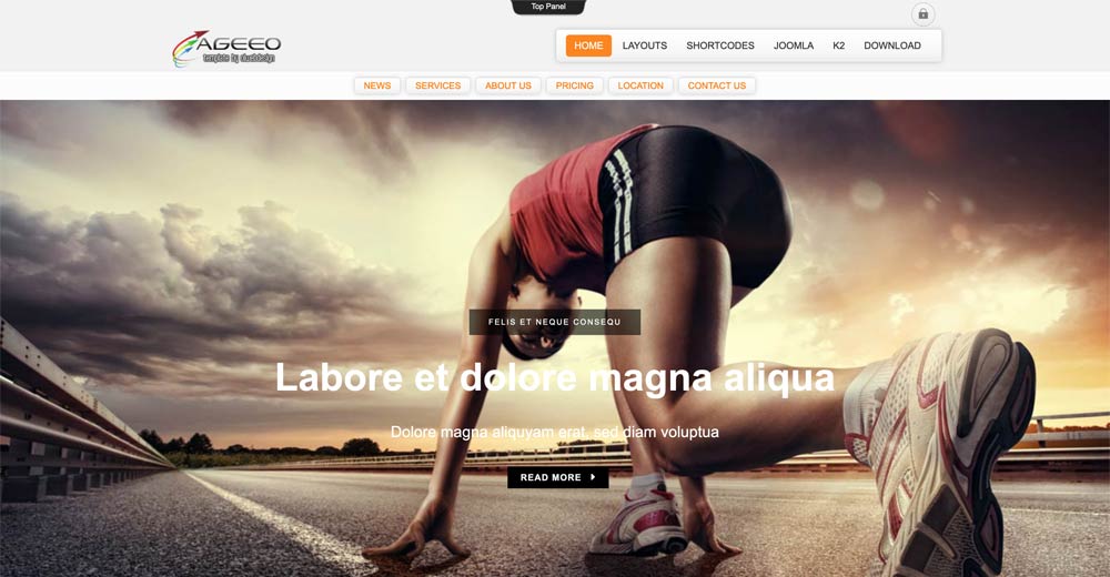Sports Joomla Template