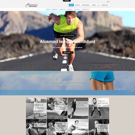 Sports Joomla Template