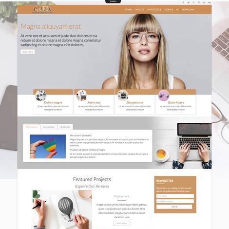 Creative Joomla Template