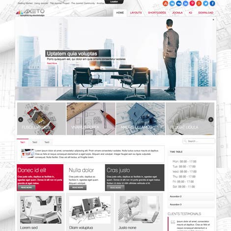 Joomla Architecture Template