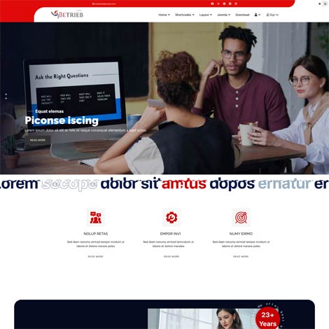 Insurance Agency Joomla Template