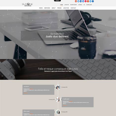 Joomla Business Template