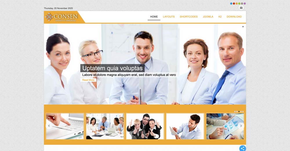 Corporate Business Joomla Template