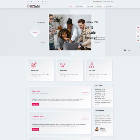 Business Consulting Joomla Template 