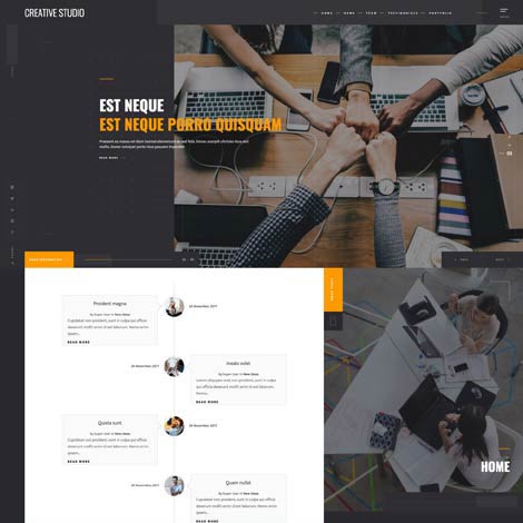 creative joomla template