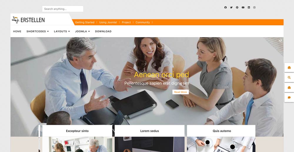 Erstellen Joomla Template