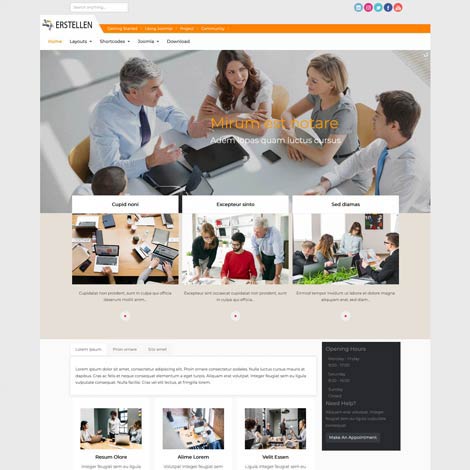 Erstellen Joomla Template