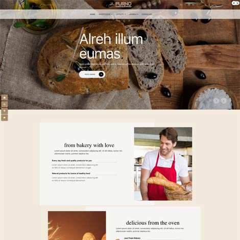 Bakery Joomla Template
