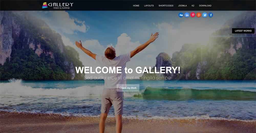 Photography Joomla Template