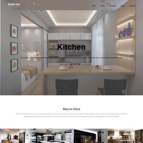 Interior Design Joomla Template