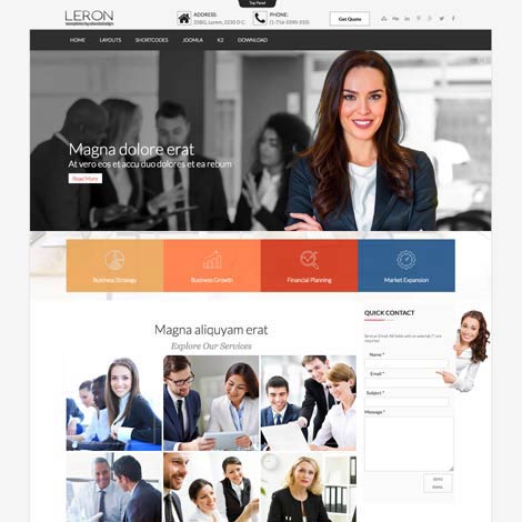 Joomla Business Template