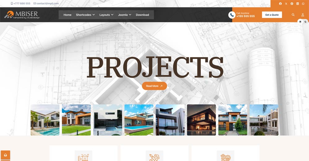 Architecture Joomla Template