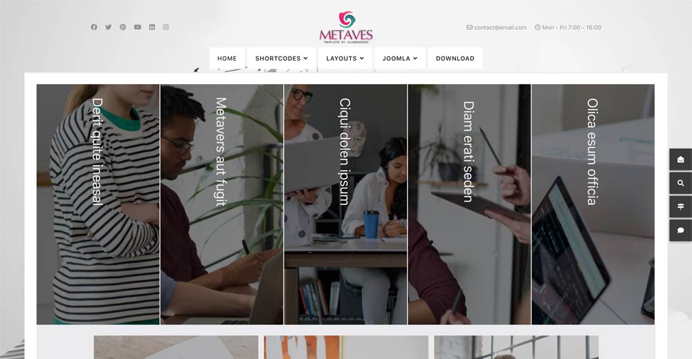 Startup Joomla Theme
