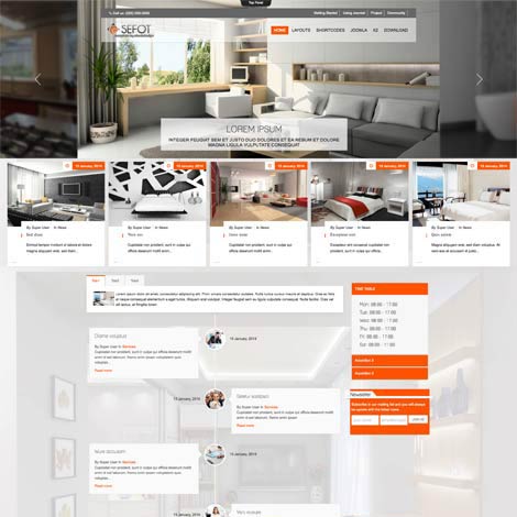 Joomla Interior Template