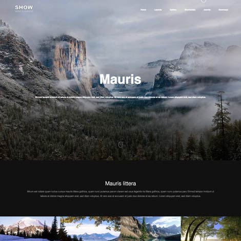 Photography Joomla Template