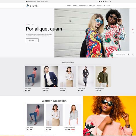 j2store Joomla Template