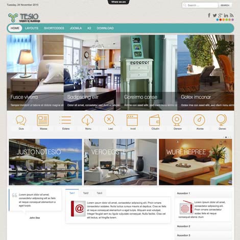 Architecture joomla template